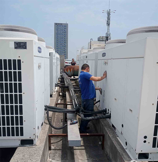 通化市中央空调制热和不制冷系统维修方法